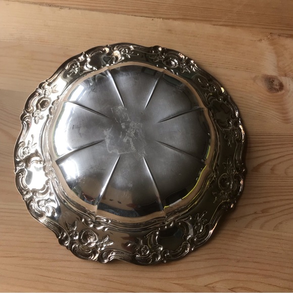 vintage silver platter - Picture 5 of 6